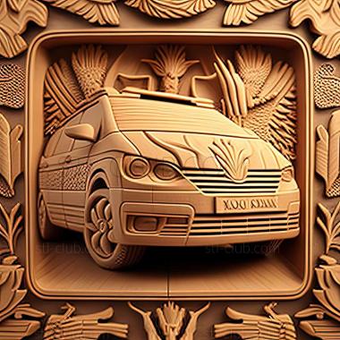 3D мадэль Volkswagen Sharan (STL)